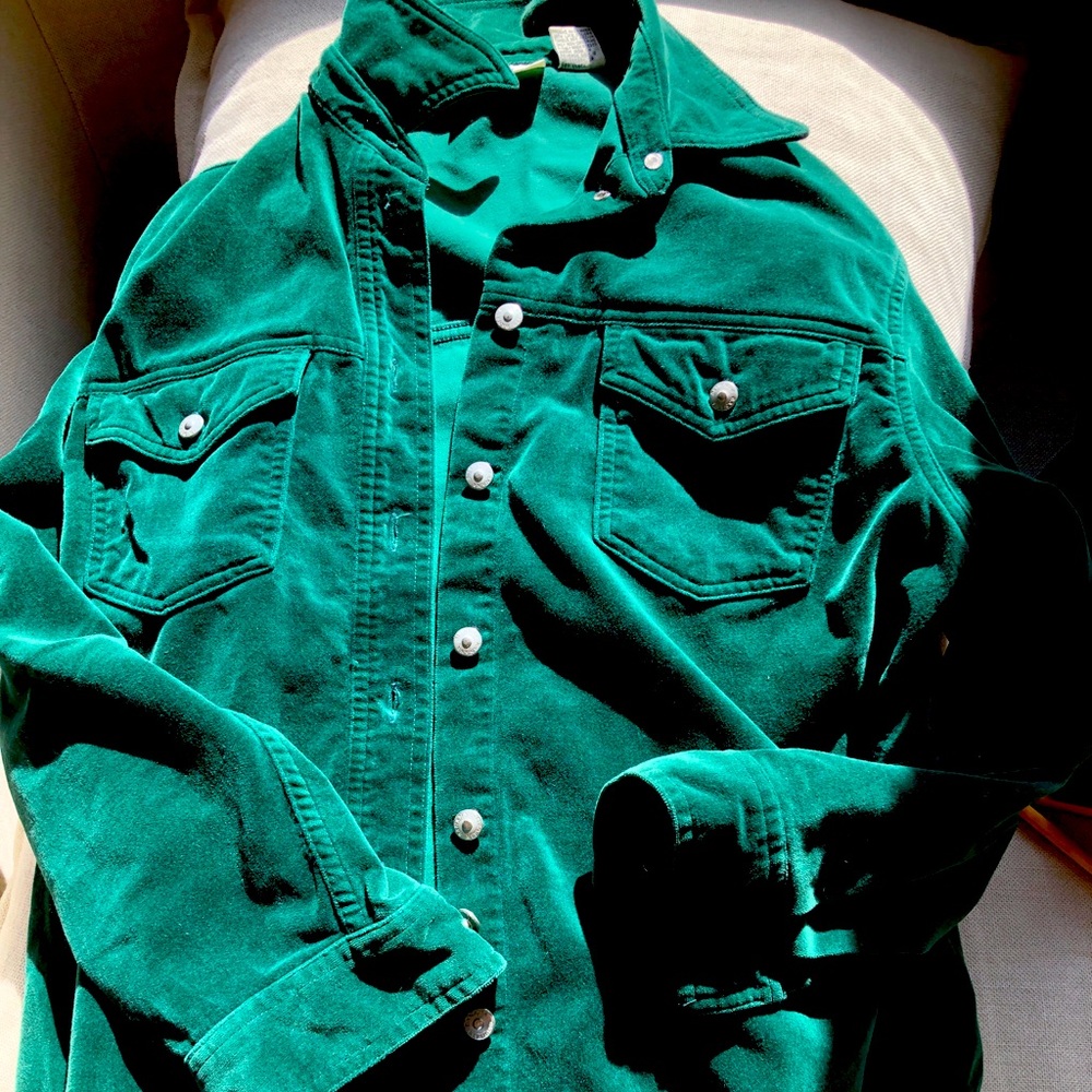 Banana Republic circa 1993 Retro Green, S